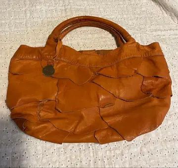 내추럴 가죽 핸드백