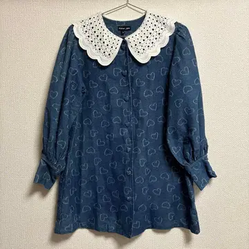 sister Jane 시스터 제인 미사용 데님 원피스 코트