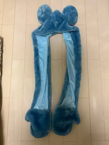 디즈니 미키 귀 달린 플리스