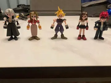 파이널 판타지 미니 폴리곤 피규어 5체 세트