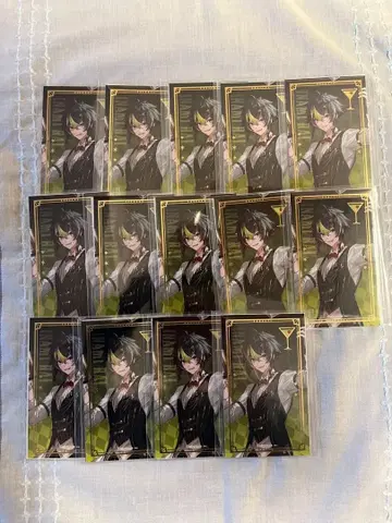 니지산지 애니카페 애니메이트 카페 이나미 라이 카드 14장