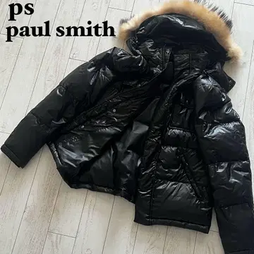 ps 폴 스미스 블랙 블랙 다운 자켓 M
