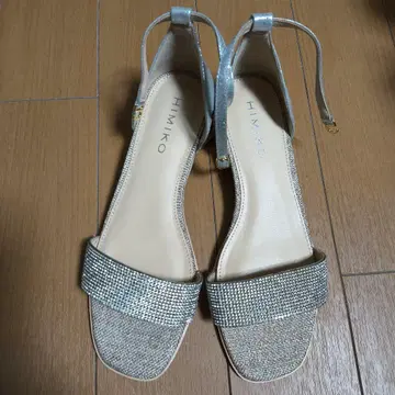 새상품 HIMIKO 비쥬 샌들