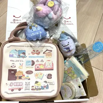 새상품 스미코구라시 봉제 인형 잡화 세트