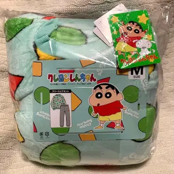 새상품 짱구는 못말려(크레용 신짱) 겨울용 플리스 파자마