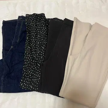 GU 데님 슬랙스 H&M 로리즈팜 스커트 묶음 판매