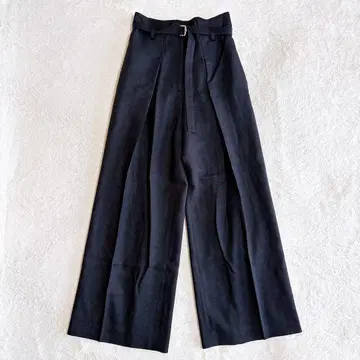 Gypsohila 지프소피아 Attractive Pants 벨트 블랙