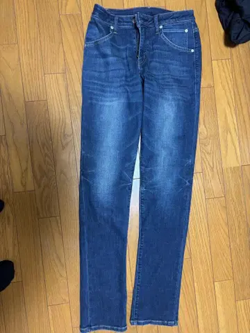 EDWIN BIKE 데님 팬츠 사이즈 S KBE03 중간 색상 블루