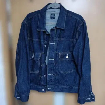 BACK NUMBER 다크 데님 G 자켓 L 사이즈