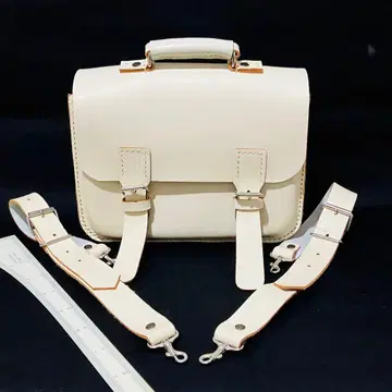 가죽 3way 새첼 백팩 숄더 클래식 빈티지풍