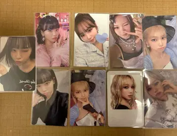 르세라핌 채원 트레이딩 카드 묶음 판매