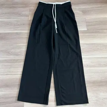 zara 블랙 와이드 팬츠