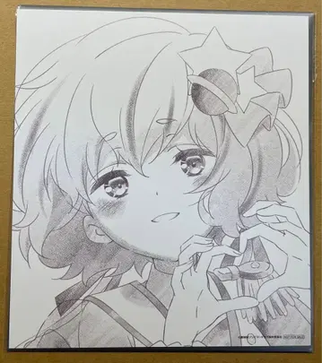 좀비랜드 사가 콘노 준코 입장객 혜택 신규 제작 미니 색지풍 카드