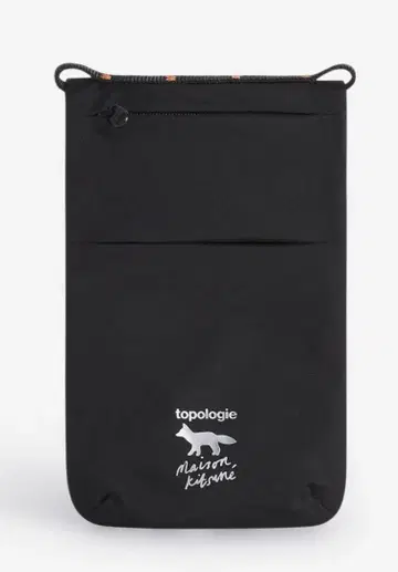 Topologie x Aigle Phone Sacoche 블랙 로프 포함