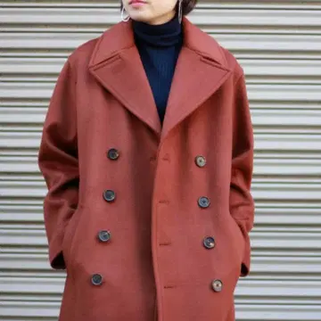 AURALEE 오라리 BEAVER MELTON LONG P-COAT