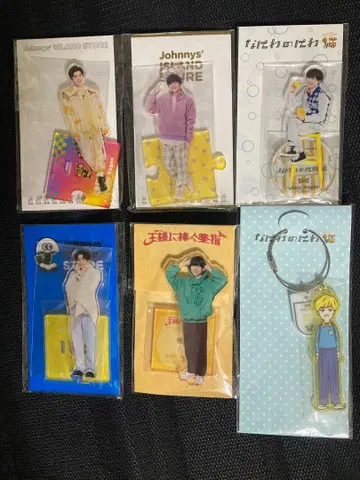 나니와단시 나가오 켄토 아크릴 스탠드 6개 세트