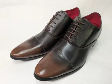 7cm UP 시크릿 레이스업 비즈니스 슈즈 D 브라운