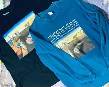 살바도르 달리 맨투맨 T셔츠 세트 XXL