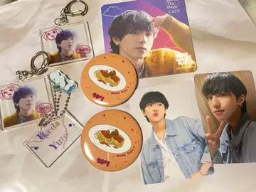 이케다 유토 키링 배지 세트