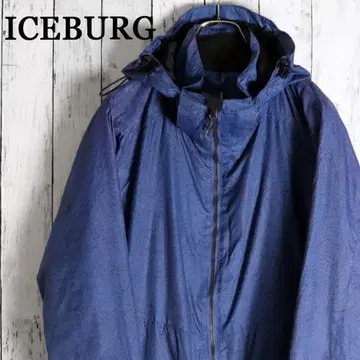 ICEBURG 아이스버그 레트로 올 패턴 프린트 나일론 자켓 아우터