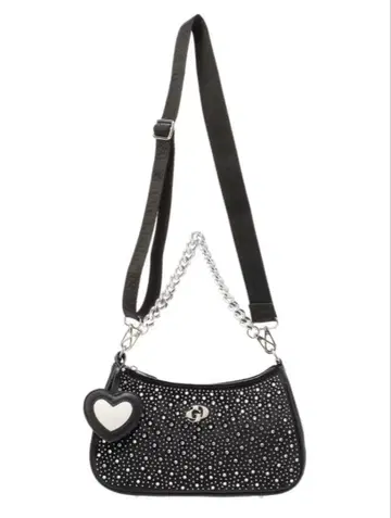 [ 미사용 새상품 ] 제이다 GD 큐빅 BAG 블랙