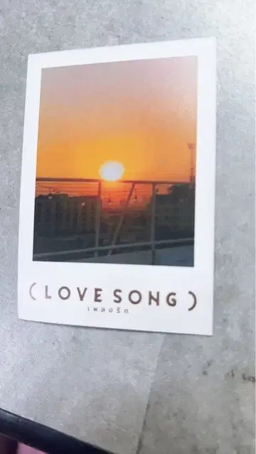 영화 LOVE SONG 입장자 혜택 소타와 카이의 짝사랑 폴라로이드