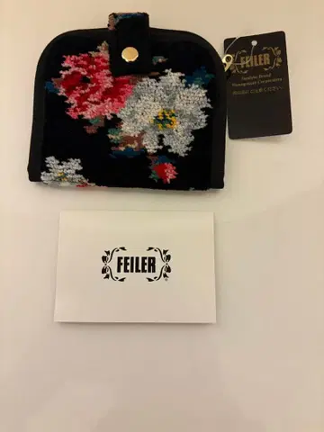 [ 새상품 ] FEILER 꽃무늬 소품함 파우치