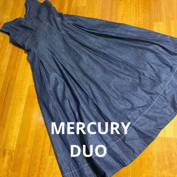 새상품급!! MERCURY DUO 데님 원피스