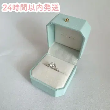 새상품 KRKC 모이사나이트 반지 약혼반지 고급스러움 1.5ct 14호