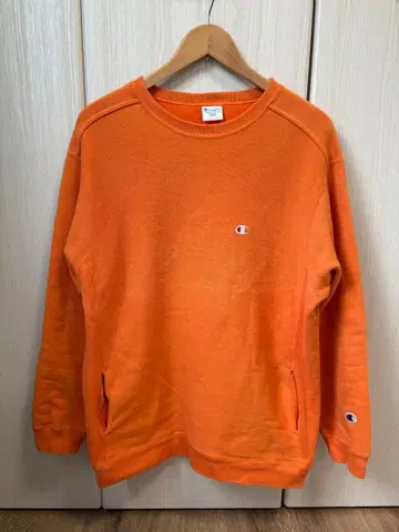 Champion Reverse Weave 워머 L 사이즈 오렌지