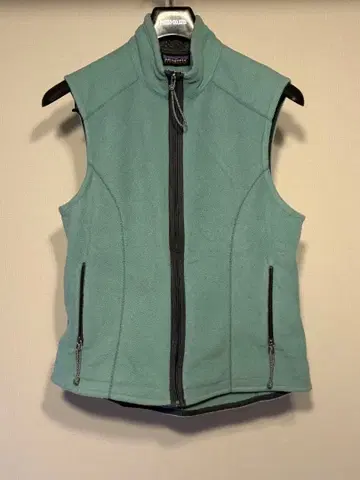 patagonia 플리스 슬리브리스 베스트 민트 그린