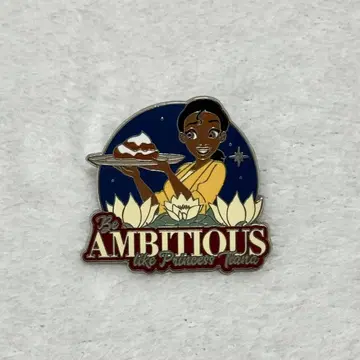 Disney 티아나 핀 배지