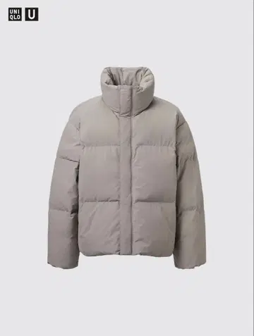 UNIQLO 패디드 볼륨 자켓 / 내추럴 / S