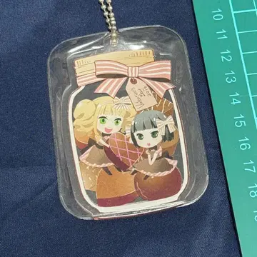 흑집사 팬텀 카페 병입 아크릴 키링 리지&설리번