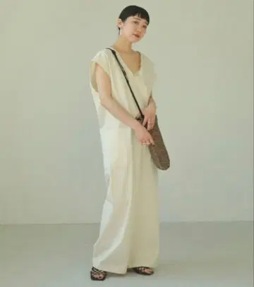 Todayful/U넥 코튼 콤비네존