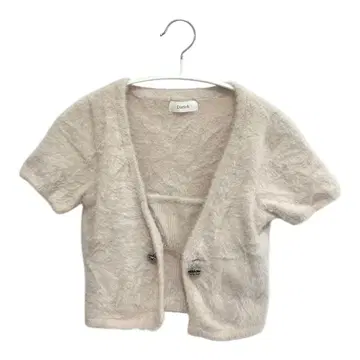 Dutch 베이지 숏 기장 가디건