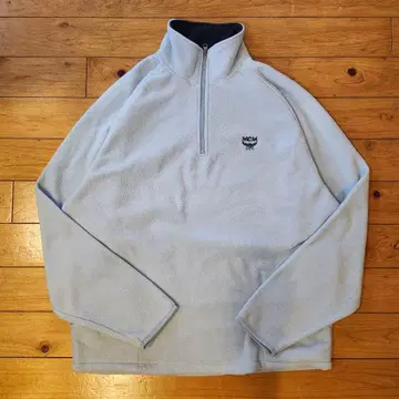 구제 의류 MCM 하프 지퍼 프리 스트레이너 (라이트 블루)