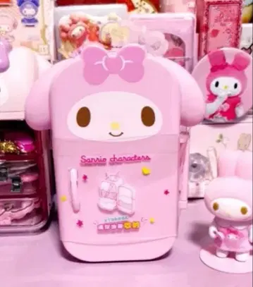 산리오 마이멜로디 냉장고 모양 소품함 TOPTOY 미사용 새상품 미개봉