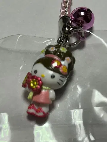 지역 한정 키티 꽃 초 레어