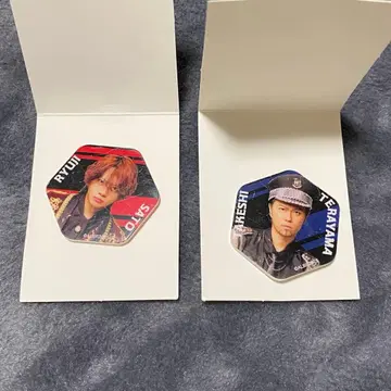 사토 류지 테라야마 타케시 아크릴 스티커