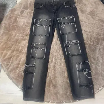 REBEL VENGEANCE 데미지 데님 30