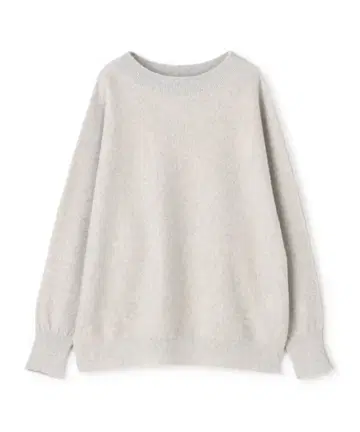 GALERIE VIE 라무스울 보트넥 풀오버 갤러리 바이