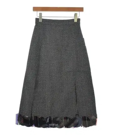 PLAN C 롱 맥시 길이 스커트 여성용