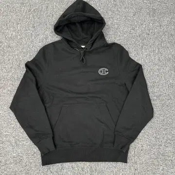 75 Champion 블랙 후드 후드티
