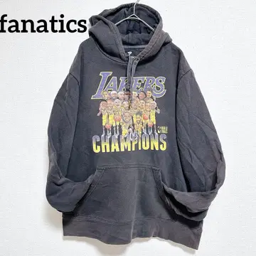 fanatics 파나티쿠스 Lakers 후드 부착 맨투맨 [ M ]