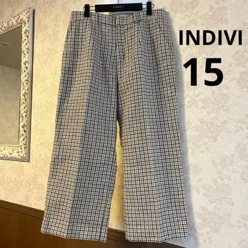 새상품급 빅 사이즈 15 인디비 허리밴딩 와이드 팬츠