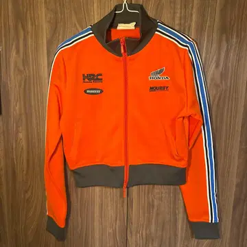 HONDA 크롭 자켓 오렌지