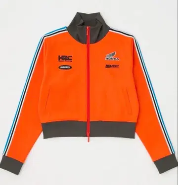 moussy HONDA 크롭 자켓 오렌지