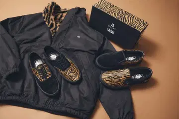 레어 VANS x BILLY'S 콜라보 리버서블 보아 자켓