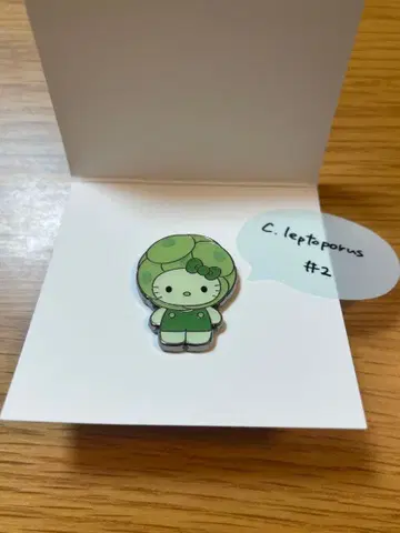 간사이 만박 모 키티 핀 배지 칼슘 디스크스 2